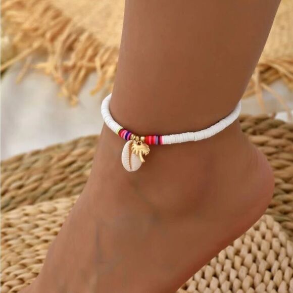 5/$25 Seashell ANKLET - Picture 1 of 5